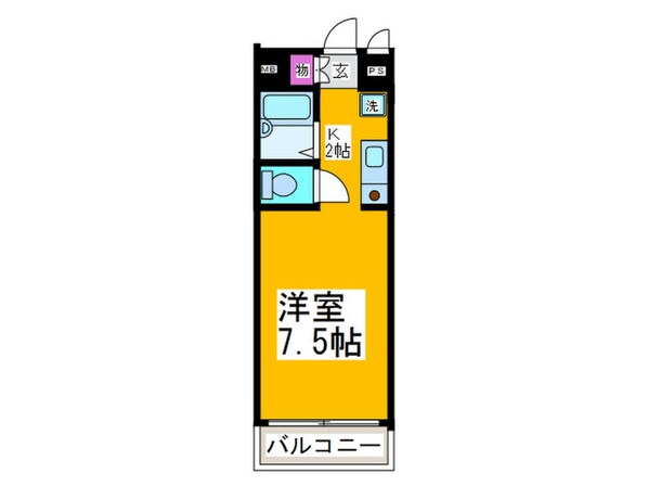 ハーベストグリーンの物件間取画像